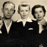 Celina z mężem Stanisławem i synami